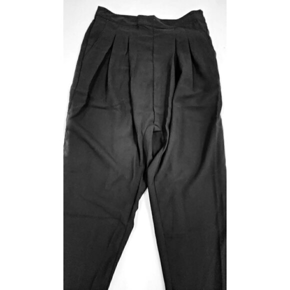 Vertigo Drop Crotch Black Harem Pants S - Picture 3 of 10